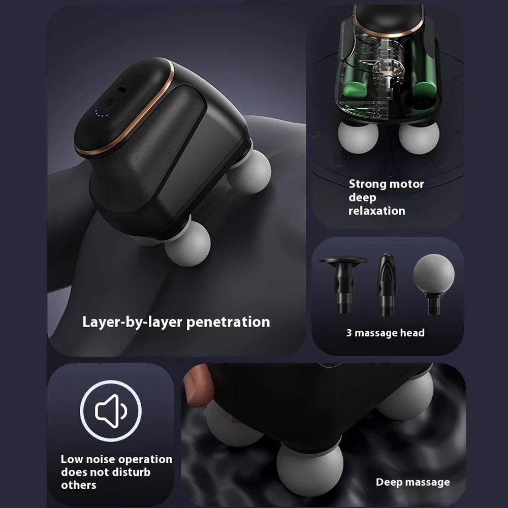 Portable Fascia Gun Muscle Massager